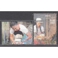 Ecuador - Correo 2006 Yvert 1912/13 **Mnh Artesania