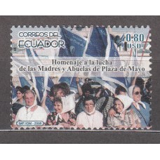 Ecuador - Correo 2006 Yvert 1916 ** Mnh Lucha de las Madres y Abuelas de la Plaza de Mayo