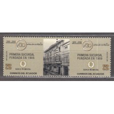 Ecuador - Correo 2006 Yvert 1917/19 ** Mnh Centenario de la Banca