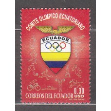 Ecuador - Correo 2006 Yvert 1925A ** Mnh Comite Olimpico - Deportes