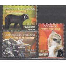 Ecuador - Correo 2006 Yvert 1959/61 ** Mnh Fauna y Flora