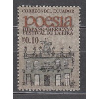 Ecuador - Correo 2007 Yvert 2039 ** Mnh Poesia