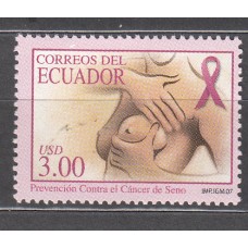 Ecuador - Correo 2007 Yvert 2061 ** Mnh Lucha contra el cancer de mama