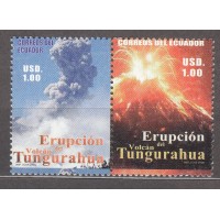 Ecuador - Correo 2006 Yvert 1975/76 ** Mnh Erupción Volcan Tungurahua