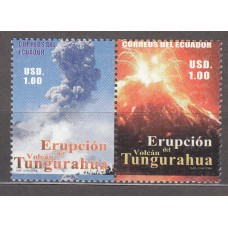 Ecuador - Correo 2006 Yvert 1975/76 ** Mnh Erupción Volcan Tungurahua