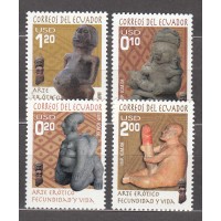 Ecuador - Correo 2006 Yvert 2006/9 ** Mnh Arte - Ceramicas antiguas