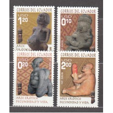 Ecuador - Correo 2006 Yvert 2006/9 ** Mnh Arte - Ceramicas antiguas