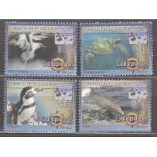 Ecuador - Correo 2007 Yvert 2067/70 ** Mnh Fauna en Galapagos