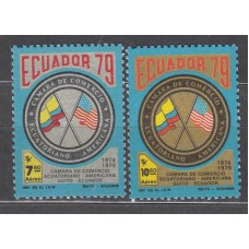 Ecuador - Aereo Yvert 677/78 ** Mnh 