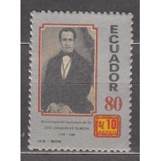 Ecuador - Aereo Yvert 684 ** Mnh Personaje