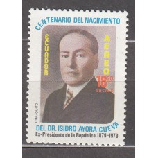 Ecuador - Aereo Yvert 719 ** Mnh Personaje