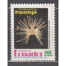 Ecuador Correo 1992 Yvert 1254 ** Mnh Arqueologia