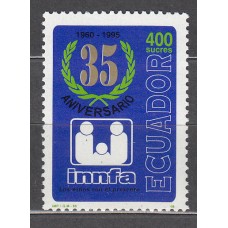 Ecuador Correo 1995 Yvert 1333 ** Mnh 