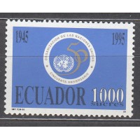Ecuador Correo 1995 Yvert 1337 ** Mnh Naciones Unidas