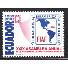 Ecuador - Correo 1996 Yvert 1378 ** Mnh Filatelia