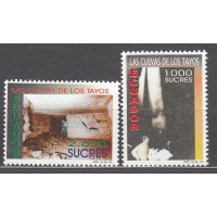 Ecuador - Correo 1999 Yvert 1434/35 ** Mnh Grutas