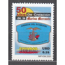 Ecuador - Correo 2001 Yvert 1538 ** Mnh Marina