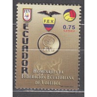 Ecuador - Correo 2004 Yvert 1810 ** Mnh Deporte - Volley-ball