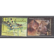 cuador - Correo 2006 Yvert 1899/900 ** Mnh Fauna