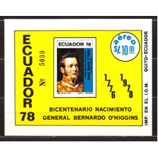 Ecuador - Hojas Yvert 40 ** Mnh Personaje