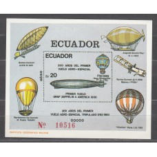 Ecuador - Hojas Yvert 61 ** Mnh Globos