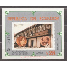 Ecuador - Hojas Yvert 62 ** Mnh Personaje