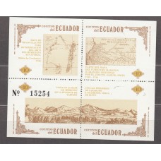 Ecuador - Hojas Yvert 75 ** Mnh 