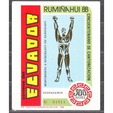 Ecuador - Hojas Yvert 83 ** Mnh 
