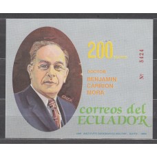 Ecuador - Hojas Yvert 84 ** Mnh Personaje