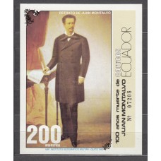 Ecuador - Hojas Yvert 90 ** Mnh Personaje