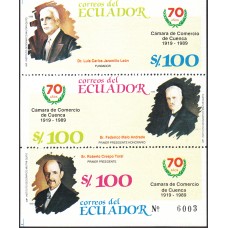 Ecuador - Hojas Yvert 91 ** Mnh Personajes