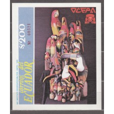 Ecuador - Hojas Yvert 94 * *Mnh Artesania