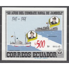 Ecuador - Hojas Yvert 97 ** Mnh Barcos