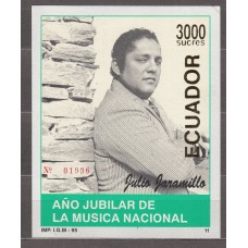 Ecuador - Hojas Yvert 100 ** Mnh Música