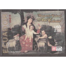 Ecuador - Hojas Yvert 132 ** Mnh Arte Religioso