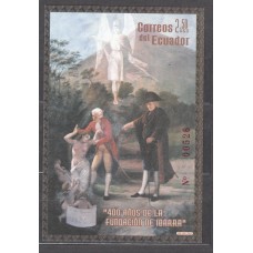 Ecuador - Hojas Yvert 135 ** Mnh Pintura
