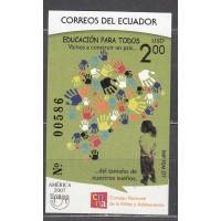 Ecuador - Hojas Yvert 146 ** Mnh Upaep
