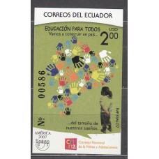 Ecuador - Hojas Yvert 146 ** Mnh Upaep