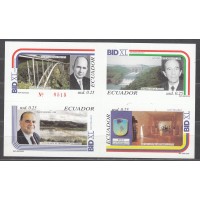 Ecuador - Hojas Yvert 105 ** Mnh 