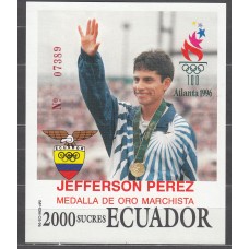 Ecuador - Hojas Yvert 102 ** Mnh Deportes