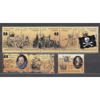 Ecuador - Correo 2006 Yvert 2021/28 ** Mnh Piratas de las Islas Galapagos - Barcos