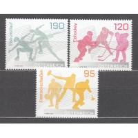 Austria Correo 2025 Yvert 3727/29 ** Mnh Deportes