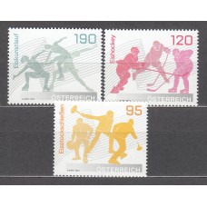 Austria Correo 2025 Yvert 3727/29 ** Mnh Deportes