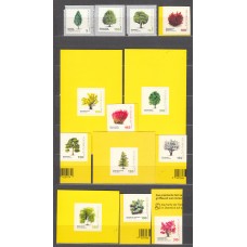 Austria Correo 2025 Yvert 3748/60 ** Mnh Flora Arboles