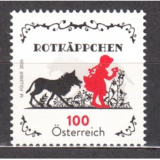 Austria Correo 2026 ** Mnh Caperucita Roja 