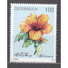 Austria Correo 2026 ** Mnh Flor Hibisco