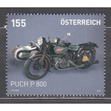 Austria Correo 2026 ** Mnh Motocicleta Puch P 800
