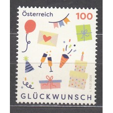 Austria Correo 2026 ** Mnh Felicidades