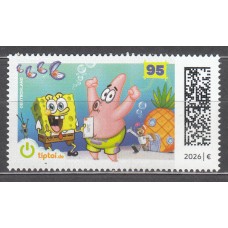 Alemania Federal Correo 2026 ** Mnh Dibujos Animados Bob Esponja