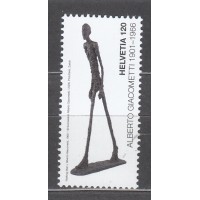 Suiza Correo 2026 ** Mnh Alberto Giacometti